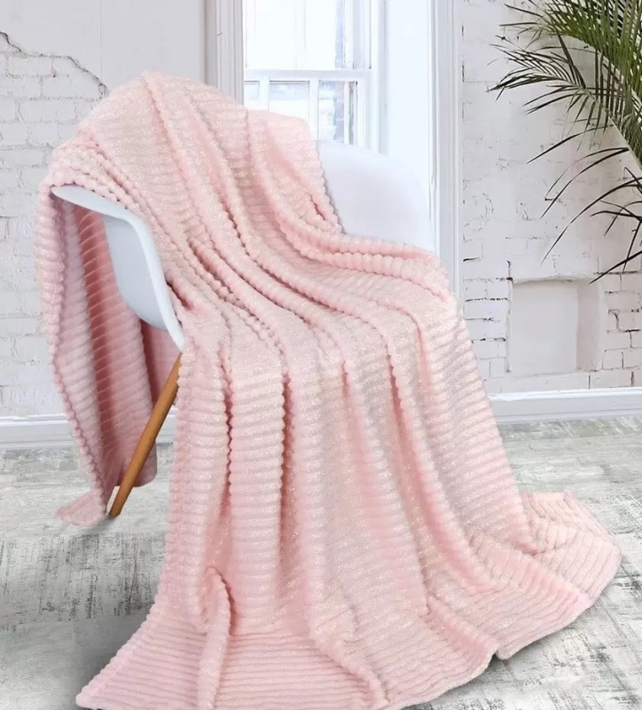 Покрывало "Роскошь" (Розовый/золото)